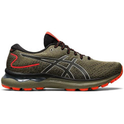 Sepatu Lari Asics Gel Nimbus 24 TR Nature Bathing Olive 1011B571 300-9.5