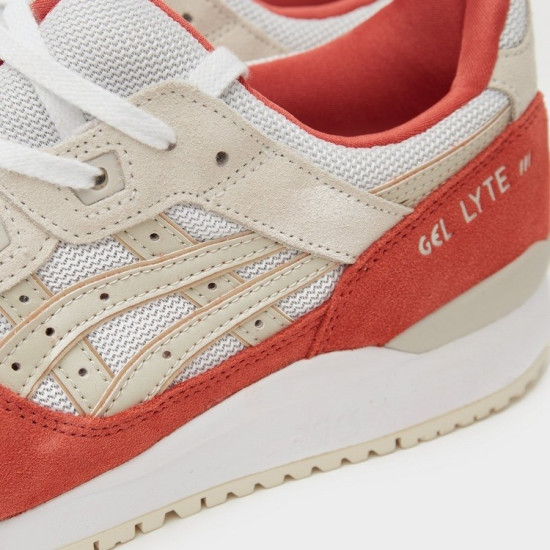 Sepatu Sneakers Asics Gel-Lyte III Red White 16571241