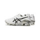 Sepatu Bola Asics DS Light X-Fly 5 FG White Black Silver 1101A047-100