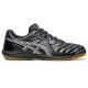 Sepatu Futsal Asics Calcetto WD 9 Black White 1113A037.001