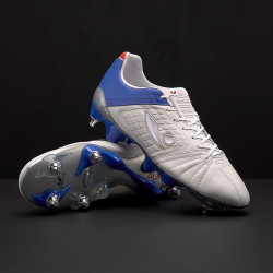 Sepatu Bola Concave Aura+ SG White Blue Red AUPLSGBLUWHE185