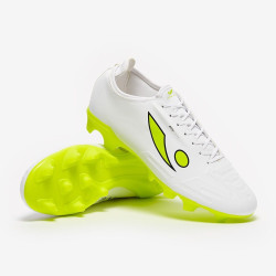 Sepatu Bola Concave Halo FG White Green HAESFGWHTGRN211