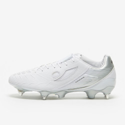 Sepatu Bola Concave Halo+ MF SG White Silver HAPMSGWHESIR183