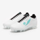 Sepatu Bola Concave Halo+ FG  White Cyan Black HAPMFGWHTCYA221