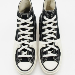 Sepatu Sneakers Converse Chuck Taylor All Star utility Sneaker in Black Vintage White A05094C-4