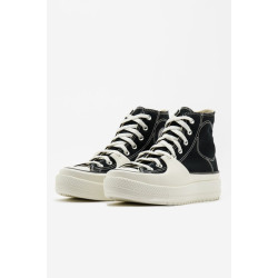 Sepatu Sneakers Converse Chuck Taylor All Star utility Sneaker in Black Vintage White A05094C-4