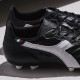 Sepatu Bola Diadora Brasil Made In Italy K-Leather Pro FG Black White 101174843-C0641