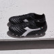 Sepatu Bola Diadora Brasil Made In Italy K-Leather Pro FG Black White 101174843-C0641