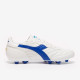 Sepatu Bola Diadora Brasil Made In Italy K-Leather Pro FG White Royal 101174843-C3064