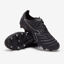 Sepatu Bola Diadora B-Elite Pro FG Anthracite Black Silver 101175636-C9797