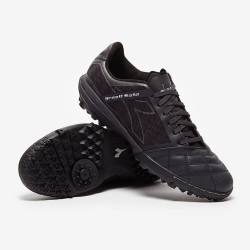 Sepatu Futsal Diadora Brasil Sala Turf Anthracite Black Silver 101176272-C9797