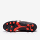 Sepatu Bola Diadora Brasil Made In Italy FG Black White Fluo Red 10117633-C9657