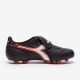 Sepatu Bola Diadora Brasil Made In Italy FG Black White Fluo Red 10117633-C9657