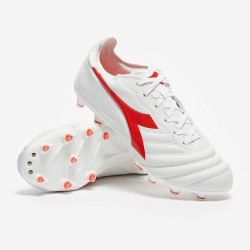 Sepatu Bola Diadora B-Elite Pro FG White Milano Red 10117906101-C9981