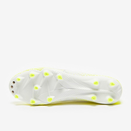 Sepatu Bola Diadora B-Elite Pro FG White Black Fluo Yellow 101179599-C5702