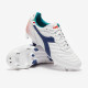 Sepatu Bola Diadora Brasil Pro SG White Navy 101179678-C2433