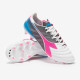 Sepatu Bola Diadora Veloce SL Made In Italy FG White Pink Fluo Blue 101179596-DO662