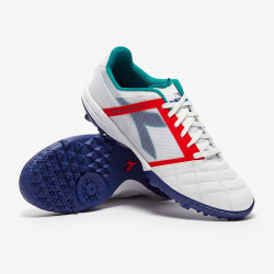 Sepatu Futsal Diadora Brasil Sala Cup TF White Navy 101179609-C2433