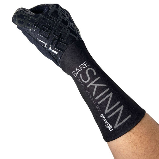 Sarung Tangan Kiper Gloveglu Bare Skinn No Grip Training Glove Black 70102101