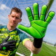Sarung Tangan Kiper Gloveglu Wet Skinn Black Green 70102103 Sarung Tangan Kiper Gloveglu Wet Skinn Black Green 70102103