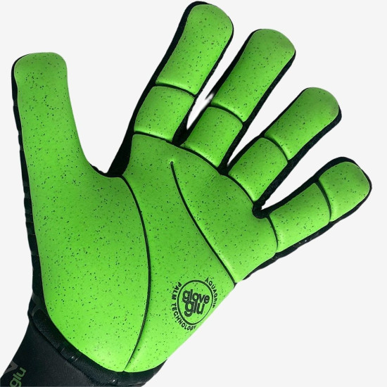 Sarung Tangan Kiper Gloveglu Wet Skinn Black Gloveglu Green 70102103