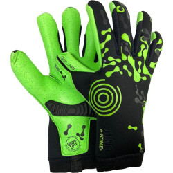 Sarung Tangan Kiper Gloveglu LAB Exome+ Black Green Gecko 901001