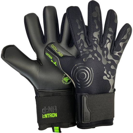 Sarung Tangan Kiper Gloveglu Lab Intron Black 901002 Sarung Tangan Kiper Gloveglu Lab Intron Black 901002