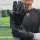 Sarung Tangan Kiper Gloveglu Lab Intron Black 901002