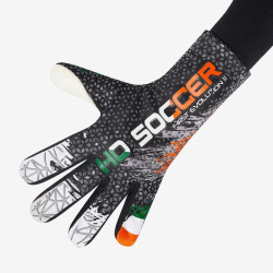 Sarung Tangan Kiper HO Ireland World Cup 2022 First Evolution Patriot Gloves Black White Green Orange 052.0158