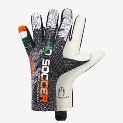 Sarung Tangan Kiper HO Ireland World Cup 2022 First Evolution Patriot Gloves Black White Green Orange 052.0158