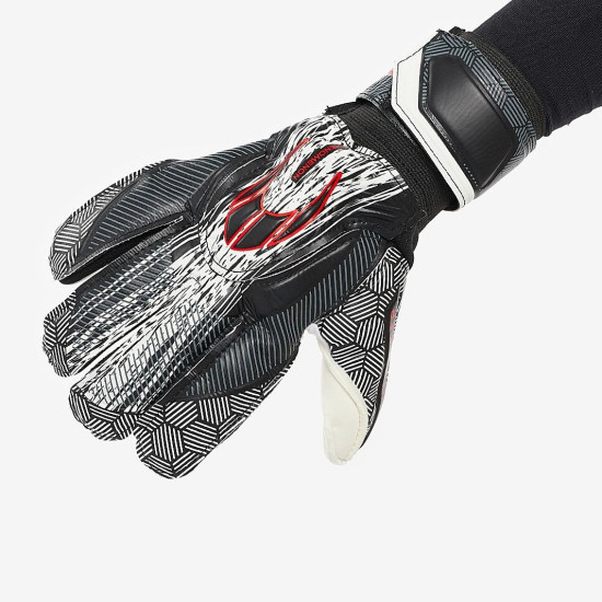 Sarung Tangan Kiper HO Clone Phenomenon 11 Winter Light Black White Red 51.0980