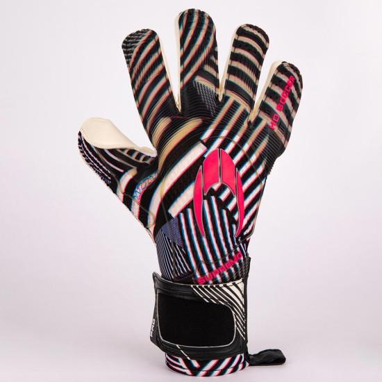 Sarung Tangan Kiper HO Supremo Pro II Dazzle Black White 510719 Sarung Tangan Kiper HO Supremo Pro II Dazzle Black White 510719