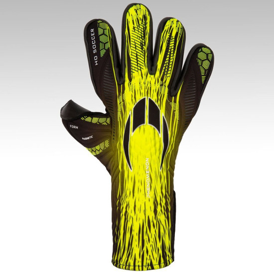 Sarung Tangan Kiper HO Soccer Phenomenon Magnetic Negative Rocket Lime 510951