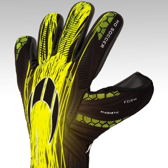 Sarung Tangan Kiper HO Soccer Phenomenon Magnetic Negative Rocket Lime 510951