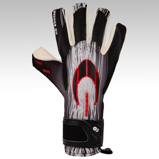 Sarung Tangan Kiper HO Soccer SSG Phenomenon Negative Winter Light Black White Red 511331