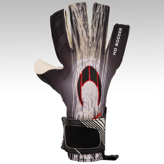 Sarung Tangan Kiper HO Soccer Supremo Pro Negative Winter Light Black White Red 511332 Sarung Tangan Kiper HO Soccer Supremo Pro Negative Winter Light Black White Red 511332