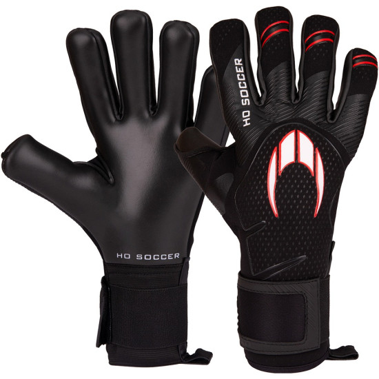 Sarung Tangan Kiper HO Soccer Supremo Pro Raven Black 515060 Sarung Tangan Kiper HO Soccer Supremo Pro Raven Black 515060