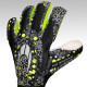 Sarung Tangan Kiper HO Soccer Clone Rokkakkei Black Lime Green 515072