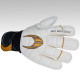 Sarung Tangan Kiper HO Soccer Classic Pro Roll Gold White Black Gold 515080