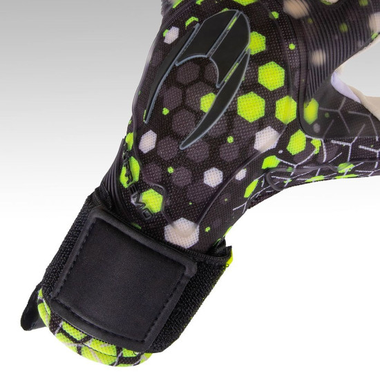 Sarung Tangan Kiper HO Soccer Supremo Pro Rokkakkei Lime 515107 Sarung Tangan Kiper HO Soccer Supremo Pro Rokkakkei Lime 515107