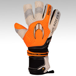 Sarung Tangan Kiper HO Soccer Negative Protek Orange 520019