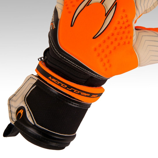 Sarung Tangan Kiper HO Soccer Negative Protek Orange 520019