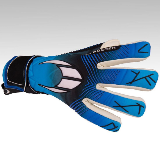 Sarung Tangan Kiper HO Soccer Phenomenon Pro III Negative Blue 520082