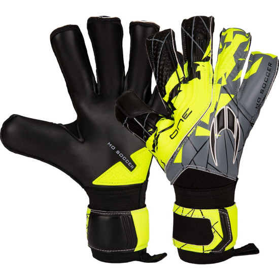 Sarung Tangan Kiper HO Soccer One Kontakt Black Lime Green 520101 Sarung Tangan Kiper HO Soccer One Kontakt Black Lime Green 520101