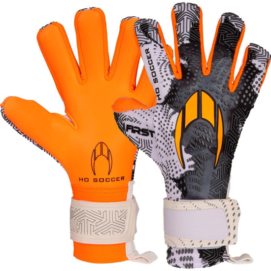 Sarung Tangan Kiper HO Soccer First Superlight Orange 520120 Sarung Tangan Kiper HO Soccer First Superlight Orange 520120