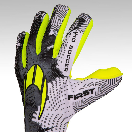 Sarung Tangan Kiper HO Soccer First Superlight Lime 520121