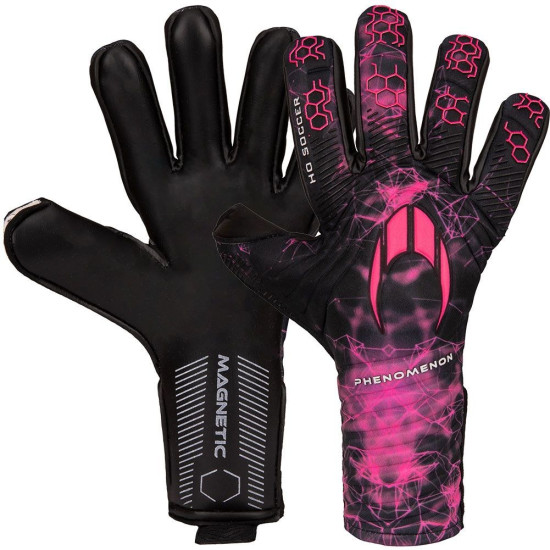 Sarung Tangan Kiper HO Soccer Phenomenon Magnetic III Pink 520129