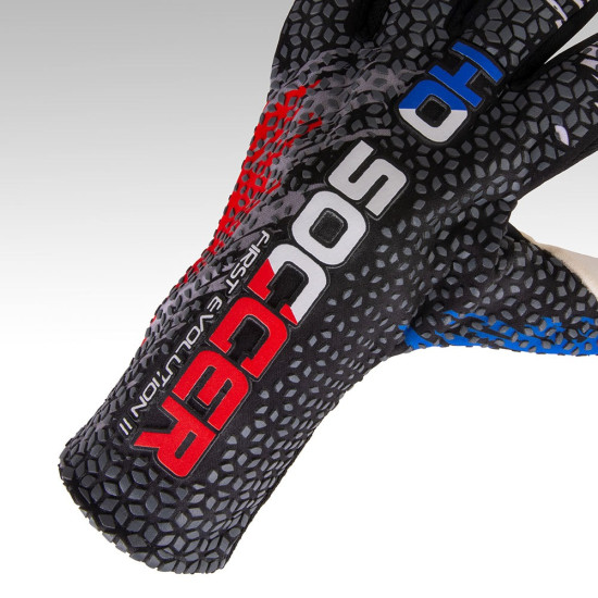 Sarung Tangan Kiper HO Soccer First Evolution Patriot Norway Black 520162 Sarung Tangan Kiper HO Soccer First Evolution Patriot Norway Black 520162