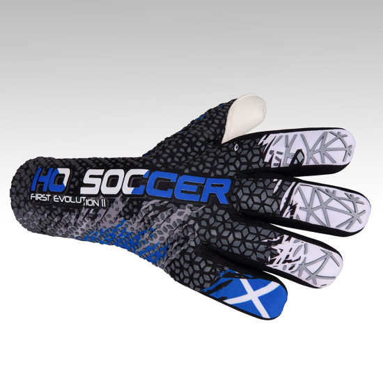 Sarung Tangan Kiper HO Soccer First Evolution Patriot Scotland Black 520164 Sarung Tangan Kiper HO Soccer First Evolution Patriot Scotland Black 520164