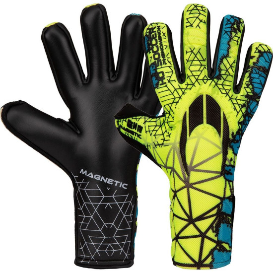 Sarung Tangan Kiper HO Soccer Phenomenon Magnetic Gen IV Lime 520171